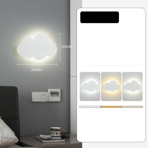 Creative Wall Lamp Bedside Lamp Bedroom Simple Modern Cartoon Clouds